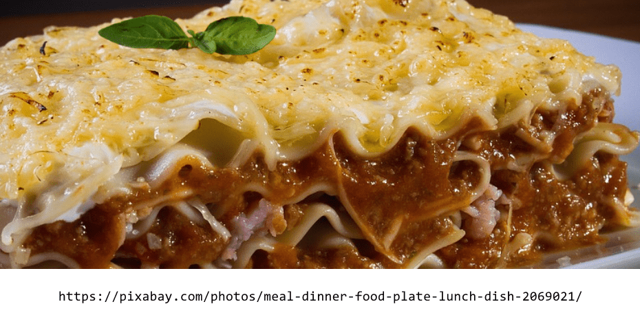 Wieviele Kalorien hat eine Portion Lasagne