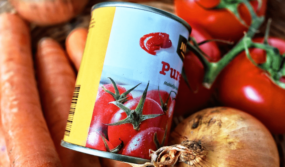Wie viel ist in einer Dose Tomatenmark drin